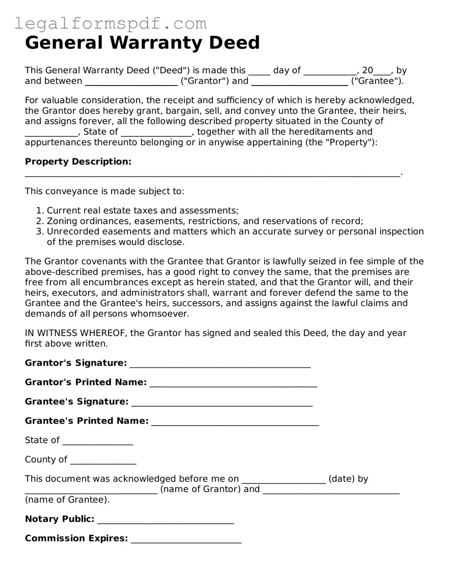 Official Deed Document