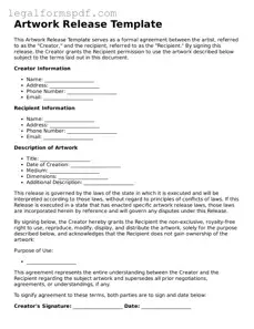 Official Artwork Release Document