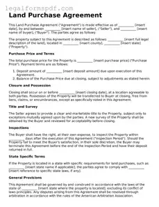 Official Land Purchase Agreement Document